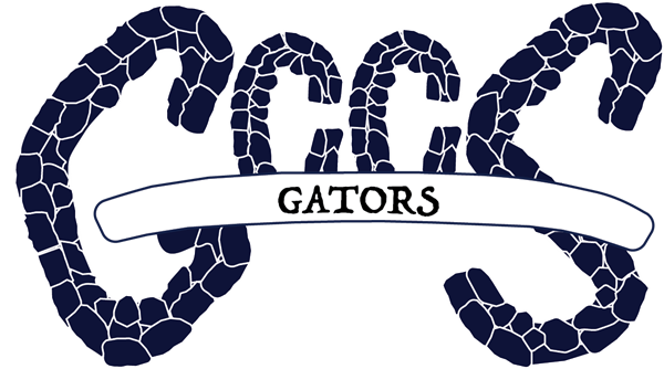GCCS Gators student designed logo.